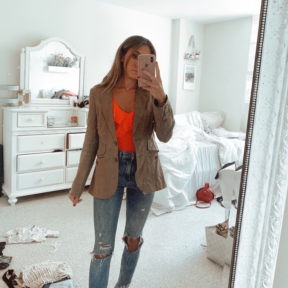 Green blazer - Picture 3 of 4